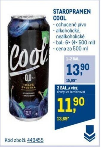 Makro STAROPRAMEN COOL nabídka