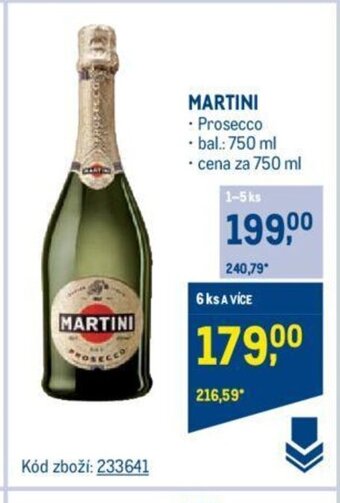 Makro MARTINI nabídka