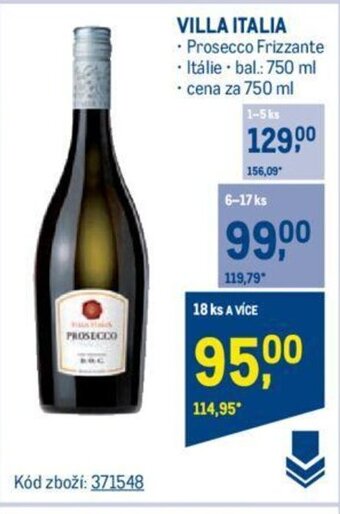 Makro VILLA ITALIA nabídka