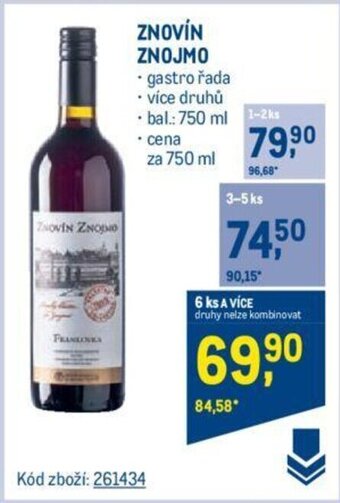 Makro ZNOVÍN ZNOJMO nabídka