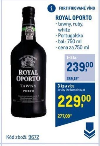 Makro ROYAL OPORTO nabídka