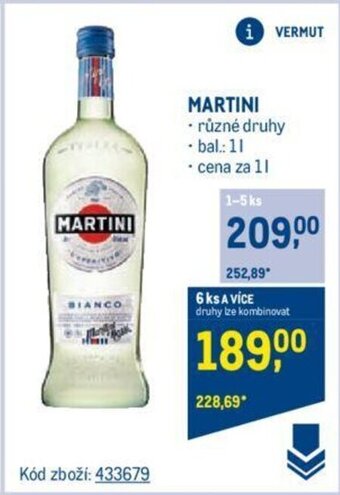 Makro MARTINI nabídka