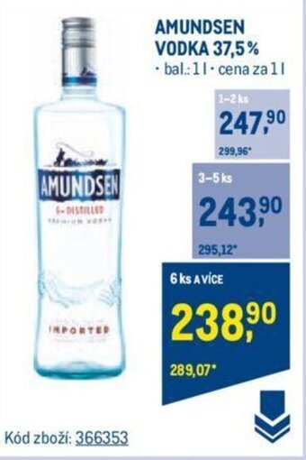 Makro AMUNDSEN VODKA 37,5% nabídka