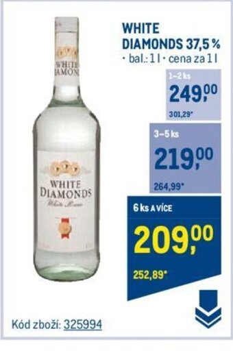 Makro WHITE DIAMONDS 37,5% nabídka