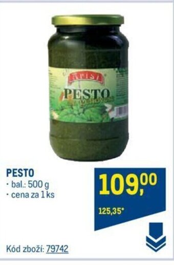 Makro PESTO nabídka