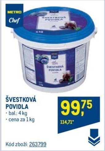 Makro ŠVESTKOVÁ POVIDLA nabídka