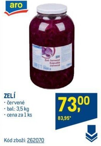 Makro ZELÍ cervene nabídka