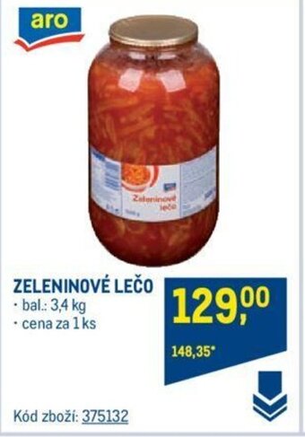 Makro ZELENINOVÉ LEČO nabídka