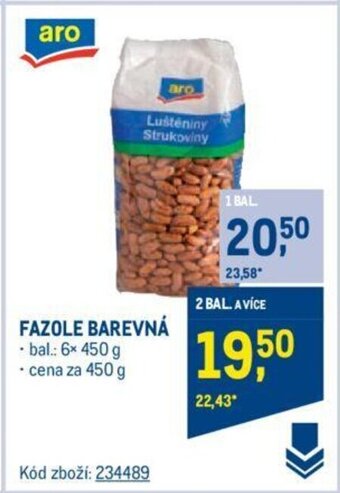 Makro FAZOLE BAREVNÁ nabídka
