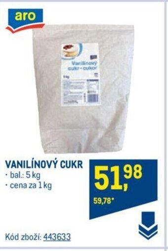 Makro VANILÍNOVÝ CUKR nabídka