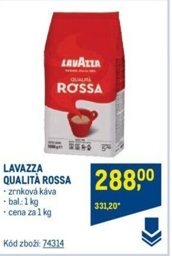 Makro LAVAZZA QUALITÀ ROSSA nabídka