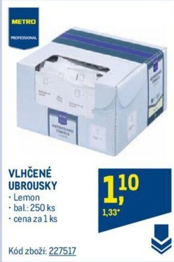 Makro VLHČENÉ UBROUSKY nabídka