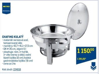 Makro CHAFING KULATÝ nabídka