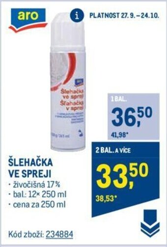 Makro ŠLEHAČKA VE SPREJI nabídka