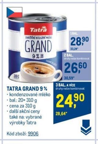 Makro TATRA GRAND 9% nabídka