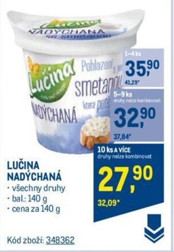 Makro LUČINA NADÝCHANÁ nabídka