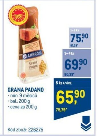 Makro GRANA PADANO nabídka