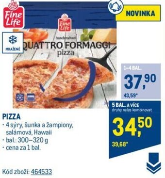 Makro PIZZA nabídka