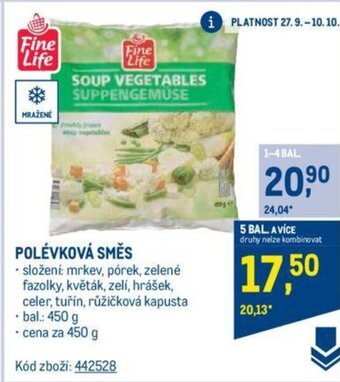 Makro POLÉVKOVÁ SMĚS nabídka