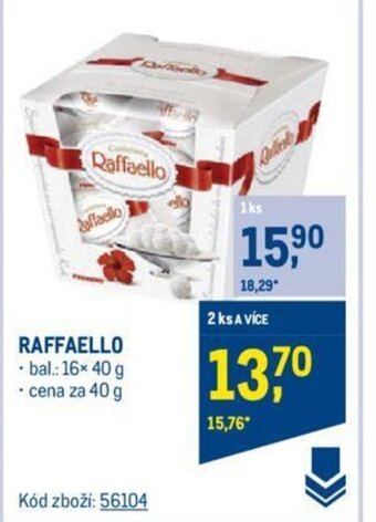 Makro RAFFAELLO nabídka