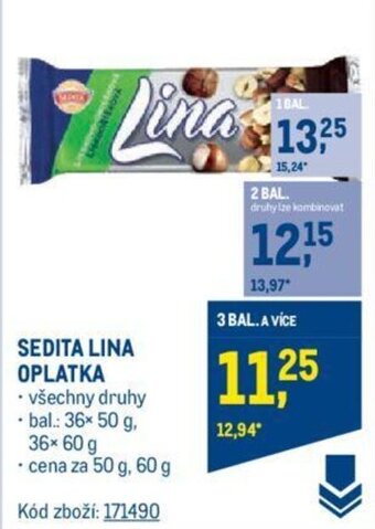 Makro SEDITA LINA OPLATKA nabídka