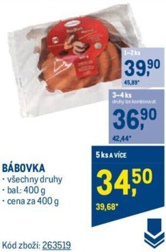 Makro BÁBOVKA nabídka