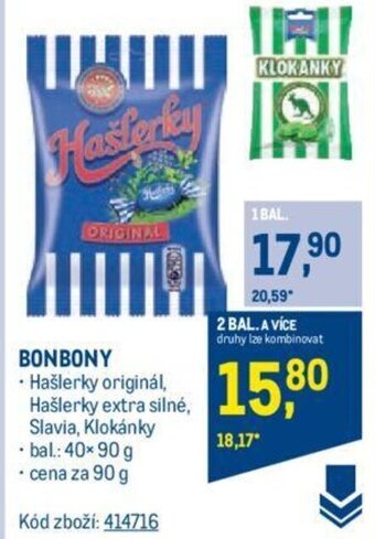 Makro BONBONY nabídka