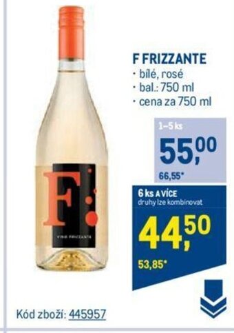 Makro F FRIZZANTE nabídka