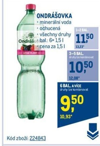 Makro ONDRÁŠOVKA nabídka