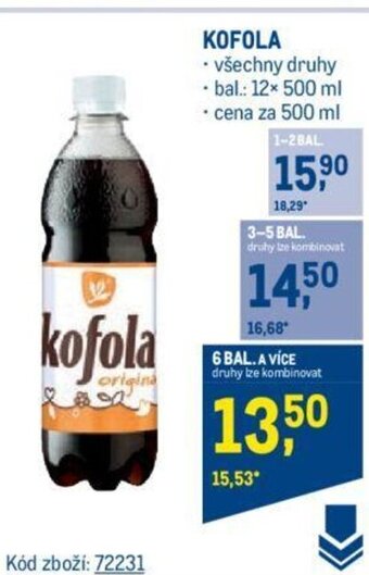 Makro KOFOLA nabídka