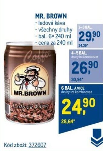Makro MR. BROWN nabídka