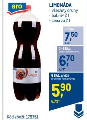 Makro LIMONÁDA nabídka