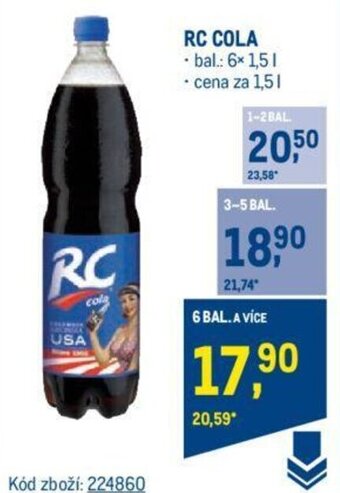 Makro RC COLA nabídka