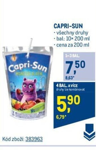 Makro CAPRI-SUN nabídka