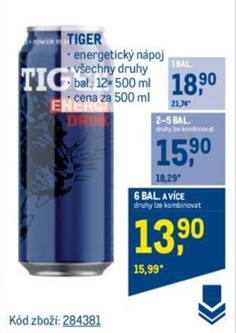 Makro TIGER nabídka