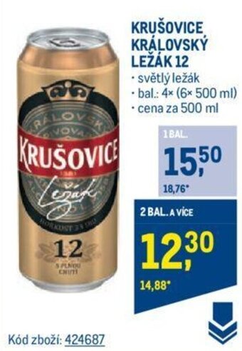 Makro KRUŠOVICE KRÁLOVSKÝ LEŽÁK 12 nabídka