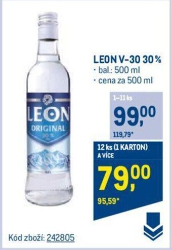 Makro LEON V-30 30% nabídka