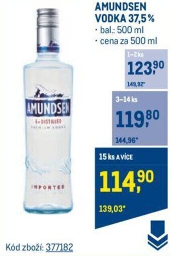 Makro AMUNDSEN VODKA 37,5% nabídka