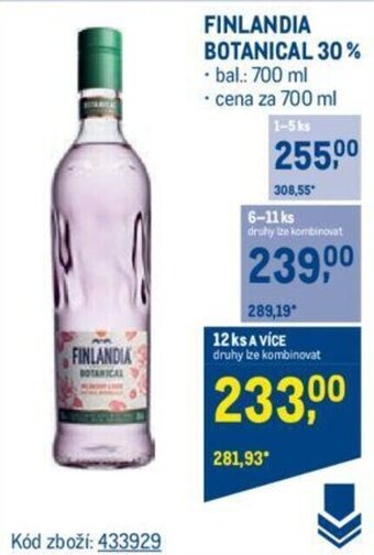 Makro FINLANDIA BOTANICAL 30% nabídka