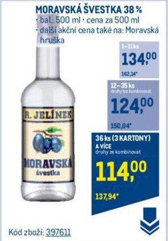 Makro MORAVSKÁ ŠVESTKA 38% nabídka