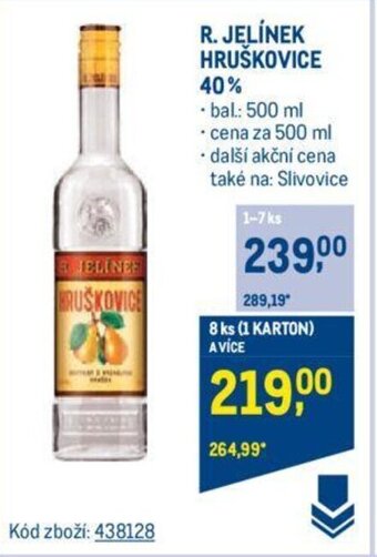 Makro R. JELÍNEK HRUŠKOVICE 40% nabídka