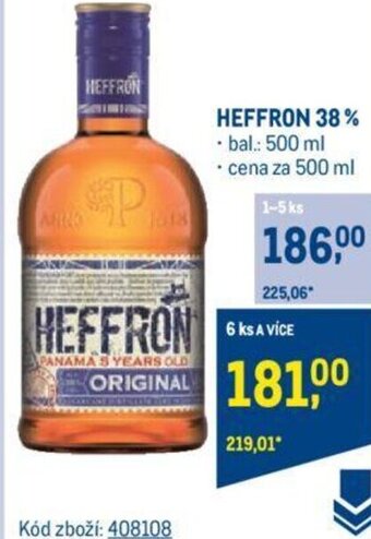 Makro HEFFRON 38% nabídka