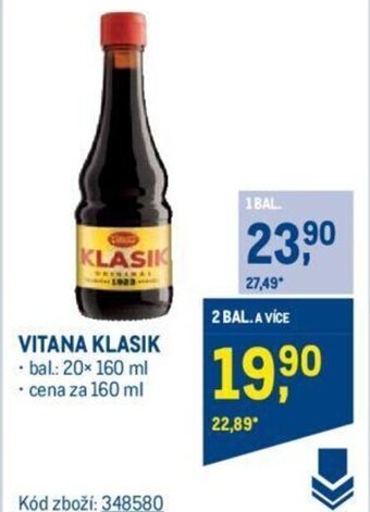 Makro VITANA KLASIK nabídka