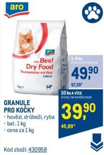 Makro GRANULE PRO KOČKY nabídka
