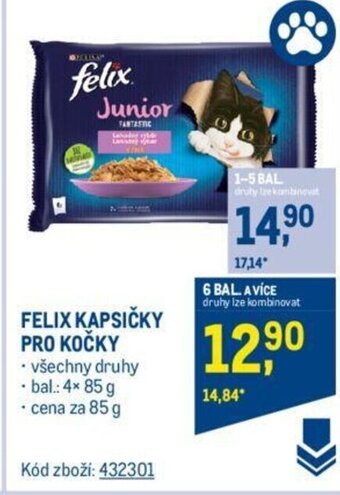 Makro FELIX KAPSIČKY PRO KOČKY nabídka