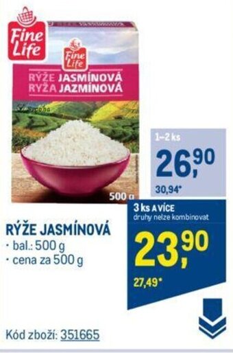 Makro RÝŽE JASMÍNOVÁ nabídka