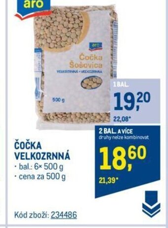 Makro ČOČKA VELKOZRNNÁ nabídka
