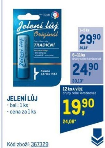 Makro JELENÍ LŮJ nabídka