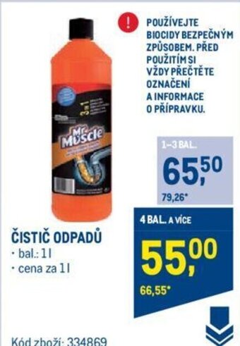 Makro ČISTIČ ODPADŮ nabídka