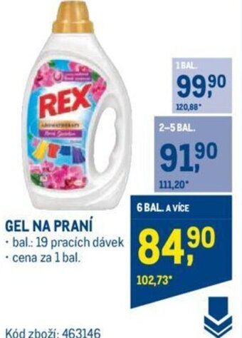 Makro GEL NA PRANÍ nabídka
